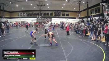 70 lbs Round 1 - Jackson Chapman, Cane Bay vs Whitt Giardina, Stratford Knights Youth