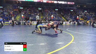 110 lbs Round Of 32 - Michael Zahurak, Westmont vs Aden Shay, Slippery Rock