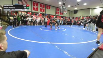 117 lbs Final - Emry Fields, Muskogee vs Raeya Perkins, Coweta