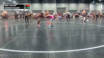 123 lbs Round 7 (8 Team) - Henry Craiglow, Dayton Bandits vs Jonderious Williams, GA United Red
