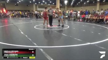 157 lbs Round 2 (6 Team) - Nikolai Krywko, Florida Pitbulls vs Zach Andreoni, Alabama Takedown