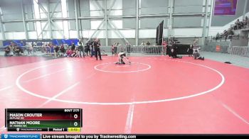 59 lbs Quarterfinal - Mason Crouter, Outlaw WC vs Nathan Moore, St. Maries WC