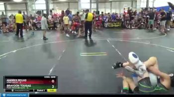 95 lbs Semis & 1st Wrestleback (8 Team) - Andres Rojas, Steel Valley vs Braydon Tougas, Peer Pressure Elite