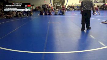 106 lbs Cons. Semi - Jackson McGonegle, Center Point-Urbana vs Cole Kasparek, Clear Creek-Amana