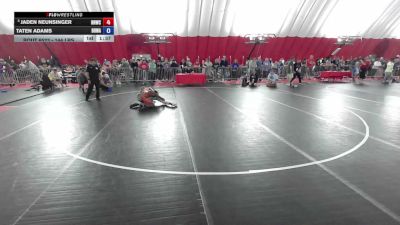 144 lbs Champ. Rd Of 16 - Jaden Neunsinger, No Nonsense Wrestling Club vs Taten Adams, Black Hills Wrestling Academy