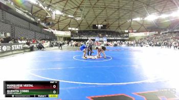 2A 190 lbs Champ. Round 1 - Marquiese Vestal, North Kitsap vs Quentin Cobbs, Sedro-Woolley