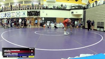 157 lbs Cons. Round 4 - Jaylen Covington, Unattached vs Michael Ortega, Portage Wrestling Club