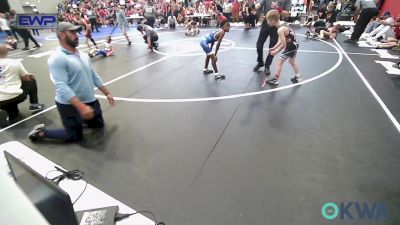 67 lbs Semifinal - Kingston Wood, Gentry Youth Wrestling vs Lloyd Gregston, Bartlesville Wrestling Club