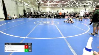 95 lbs Rr Rnd 1 - Ryan Mertz, Clearview vs Brooks Burmeister, Orchard WC