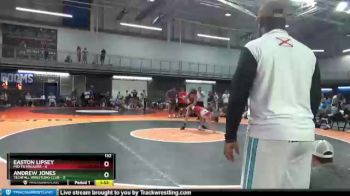 132 lbs Round 4 (6 Team) - Andrew Jones, Techfall Wrestling Club vs Easton Lipsey, Mid TN Maulers