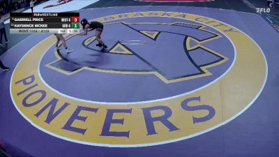 Quarterfinal - Gabriell Price, Omaha Westside Girls vs Kaydence Mckee, Gering Girls