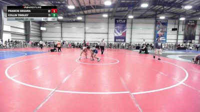 120 lbs Round Of 128 - Francis Segura, NY vs Collin Tingley, TX