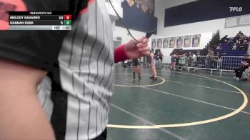 125 lbs Cons. Round 1 - Melody Navarro, Santa Ana Valley vs Hannah Park, Yorba Linda