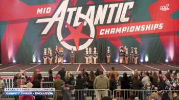 Gravity Cheer - Evolution [2026 L3 Youth Day 2] 2026 MidAtlantic Championship Grand Nationals