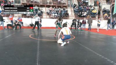 125_B lbs Round Of 32 - James Williams, Pittston Area vs Kwale Jackson, Harrisburg