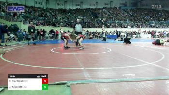 88 lbs Consi Of 16 #1 - Camden Cranfield, Poteau vs Johnny Ashcroft, Locust Grove Wrestling