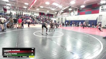 150 lbs Cons. Round 5 - Carmine Martinez, Brawley vs Felicito Nunez, Shadow Hills
