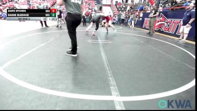 138-145 lbs Rr Rnd 3 - Zan'e Dyches, IRONMEN Wrestling Club vs Daisie Bledsoe, Woodland Wrestling Club