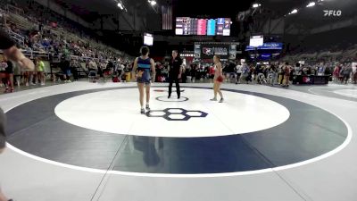 120 lbs Cons. Rd Of 64 - Lilly May, NV vs Esperanza Huitron, GA