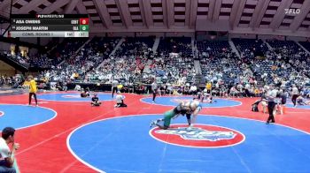 4A-215 lbs Cons. Round 1 - Joseph Martin, Ola vs Asa Owens, Centennial