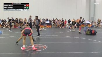 138 lbs Round 2 (10 Team) - Emma Massa, MF Angels vs Julia McGee, Oklahoma Mafia