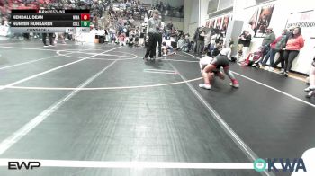 73 lbs Consi Of 4 - Kendall Dean, Morris Wrestling Association vs Hunter Hunsaker, Collinsville Cardinal Youth Wrestling