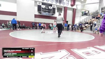 54-58 lbs Round 1 - Jaylen Wechsler, Whiteland WC vs Keagan Moe, Contenders WA