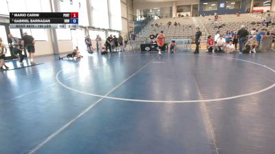 190 lbs Semis - Mario Carini, Poway RTC vs Gabriel Barragan, ROUGH HOUSE WRESTLING