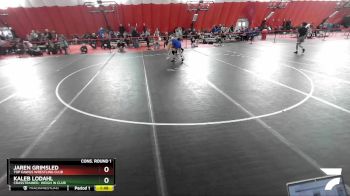 113 lbs Cons. Round 1 - Jaren Grimsled, Top Dawgs Wrestling Club vs Kaleb Lodahl, CrassTrained: Weigh In Club