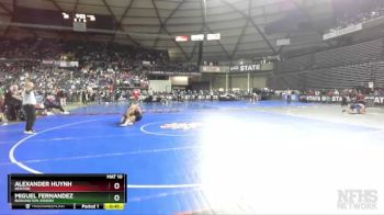 2A 132 lbs Cons. Round 2 - Miguel Fernandez, Burlington-Edison vs Alexander Huynh, Renton