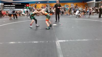 70 lbs Round 1 - Jameson Short, Summerville Take Down vs Carson Dynski, Summerville Take Down