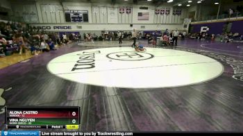 105 lbs Semifinal - Alona Castro, Warden vs Vina Nguyen, Hazen (Girls)