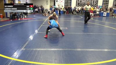 90 lbs Consy 3 - Ali Ahmed, Honeoye Falls Lima vs Landon Owens, Team Donahoe