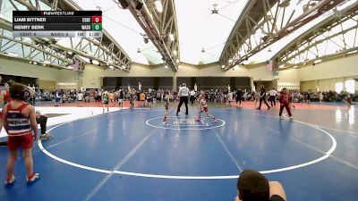 57 lbs Rr Rnd 2 - Liam Bittner, Centurion ES vs Henry Berk, Washington Twp. Minutemen ES