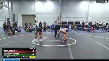 140 lbs Round 1 (6 Team) - Brock Frable, Grit Mat Club Blue vs Anthony Juarez, Team Germantown