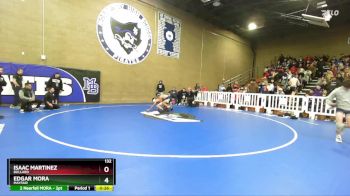 132 lbs Cons. Round 4 - EDGAR MORA, Mayfair vs Isaac Martinez, Bullard