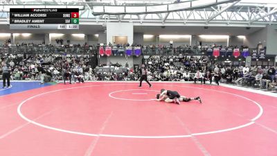 113 lbs Final - William Accorsi, Somers vs Bradley Ament, Xavier