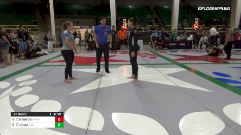 Bridie Cameron vs Savannah Cosme 2019 F2W Colorado Open