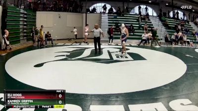 120 lbs Cons. Round 2 - Eli Hogg, St. Mary`s Ryken vs Kamren Griffin, St. Frances Academy
