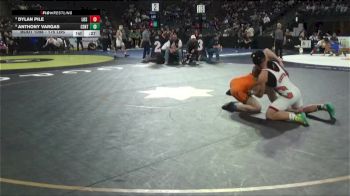 175 lbs Consolation - Dylan Pile, Los Gatos (CC) vs Anthony Vargas, Central (CS)