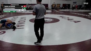 157 lbs Cons. Round 2 - Collin Altensey, Upper Iowa vs Mark Lattimore, Johnson & Wales