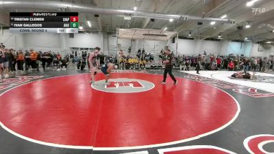 190 lbs Cons. Round 4 - Tristan Clemen, Chaparral vs Ivan Gallegos, Air Academy