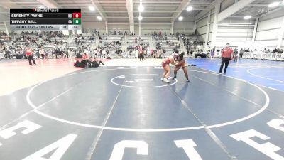 185 lbs Consi Of 16 #2 - Serenity Payne, NC vs Tiffany Bell, CA
