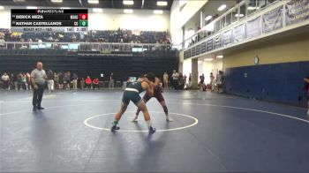 165 lbs Cons. Round 5 - Nathan Castellanos, Cerritos College vs Derick Meza, Mt. San Antonio College