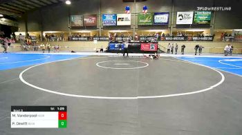 82 lbs Prelims - Mara Vanderpool, Nebraska Wrestling Academy vs Penny Dewitt, Bearcat Takedown Club