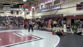 JV-23 lbs Semifinal - Lizzie Eaton, Cedar Rapids Kennedy vs Jeffimare Valsin, Linn-Mar