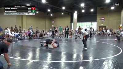 116 lbs Round 5 (6 Team) - Ethan Daniels, North DeSoto Red WA vs Aiden Hensley, Gulf Coast WC