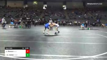 149 lbs Quarterfinal - Jacob Beeson, Pratt vs Elijah Kidder, Henry Ford