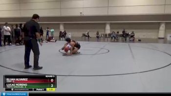 155 lbs Round 5 (6 Team) - Elijah Alvarez, SOWA vs Lucas Moreno, Tropics Wrestling