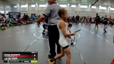 60 lbs Finals (8 Team) - Layten Marsh, Contenders WA Blue vs Ethan Schwartz, Lake/Armory Red